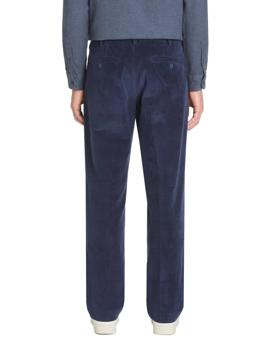 Rechte broek - marine