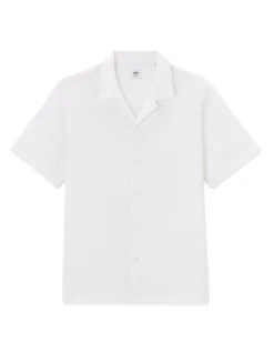 Regular fit hemd 100% slubkatoen - wit