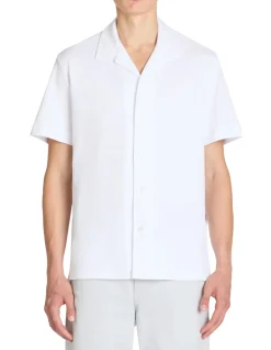 Regular fit jersey shirt - wit