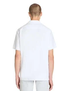 Regular fit jersey shirt - wit