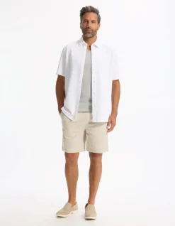 Regular fit jersey T-shirt - wit