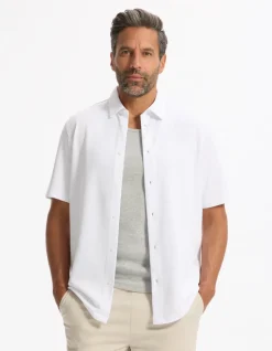 Regular fit jersey T-shirt - wit