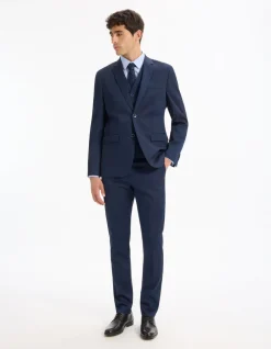 Regular fit overhemd van royal oxford, hemelsblauw