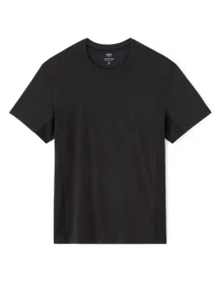 Regular fit T-shirt met ronde hals Activ Wear - zwart