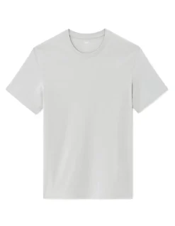 Regular fit T-shirt ronde hals 100% katoen - grijs