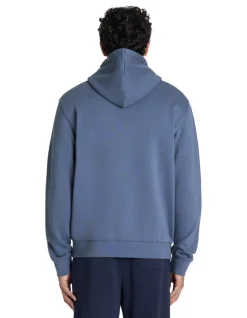 Regular hooded sweatshirt 100% katoen - blauw