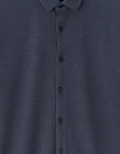 Regular jersey shirt - marineblauw
