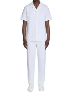 Relaxed pantalon 100% katoen - beige