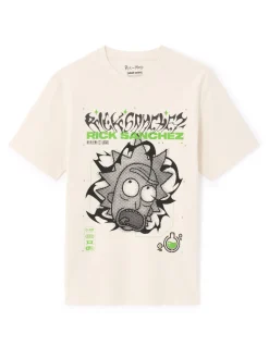Rick en Morty - Beige T-shirt