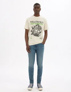 Rick en Morty - Beige T-shirt