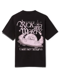 Rick en Morty - Zwarte T-shirt