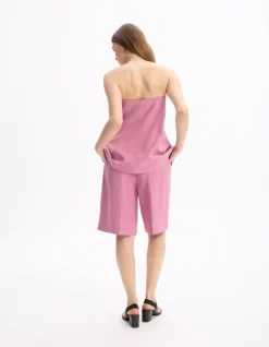 Roze nette rechte short