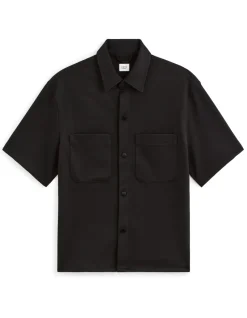 Ruimvallende blouse - zwart