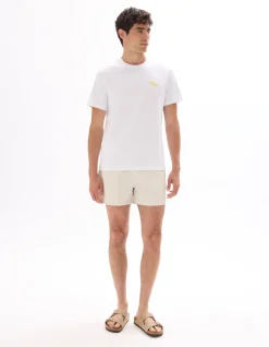 Saint-Tropez - Effen beige zwempak