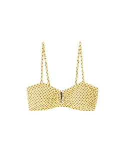 Saint-Tropez - gele bandeau top