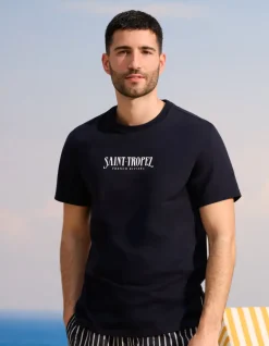 Saint-Tropez - Marineblauw T-shirt