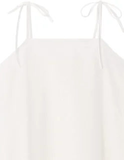 Saint-Tropez - Witte jurk met spaghettibandjes