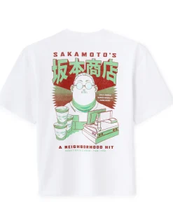 SakamotoDays - Wit T-shirt
