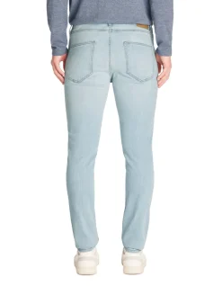 Skinny jeans van stretchkatoen c45 - lichtblauw