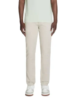 Slim fit broek 100% stretchkatoen - grijs