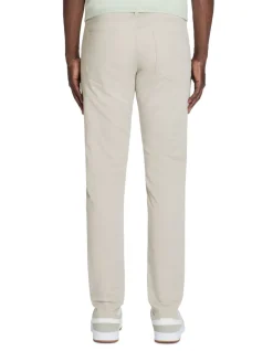 Slim fit broek 100% stretchkatoen - grijs