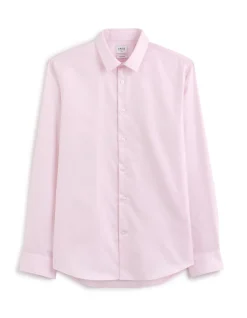 Slim fit overhemd van royal oxford - Roze