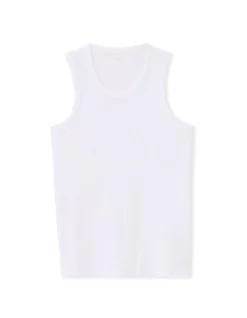 Slim fit tanktop - wit