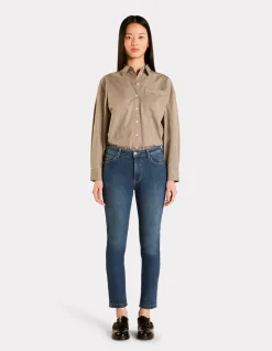 Slim jeans - blauw