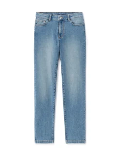 Slim jeans - vervaagd blauw