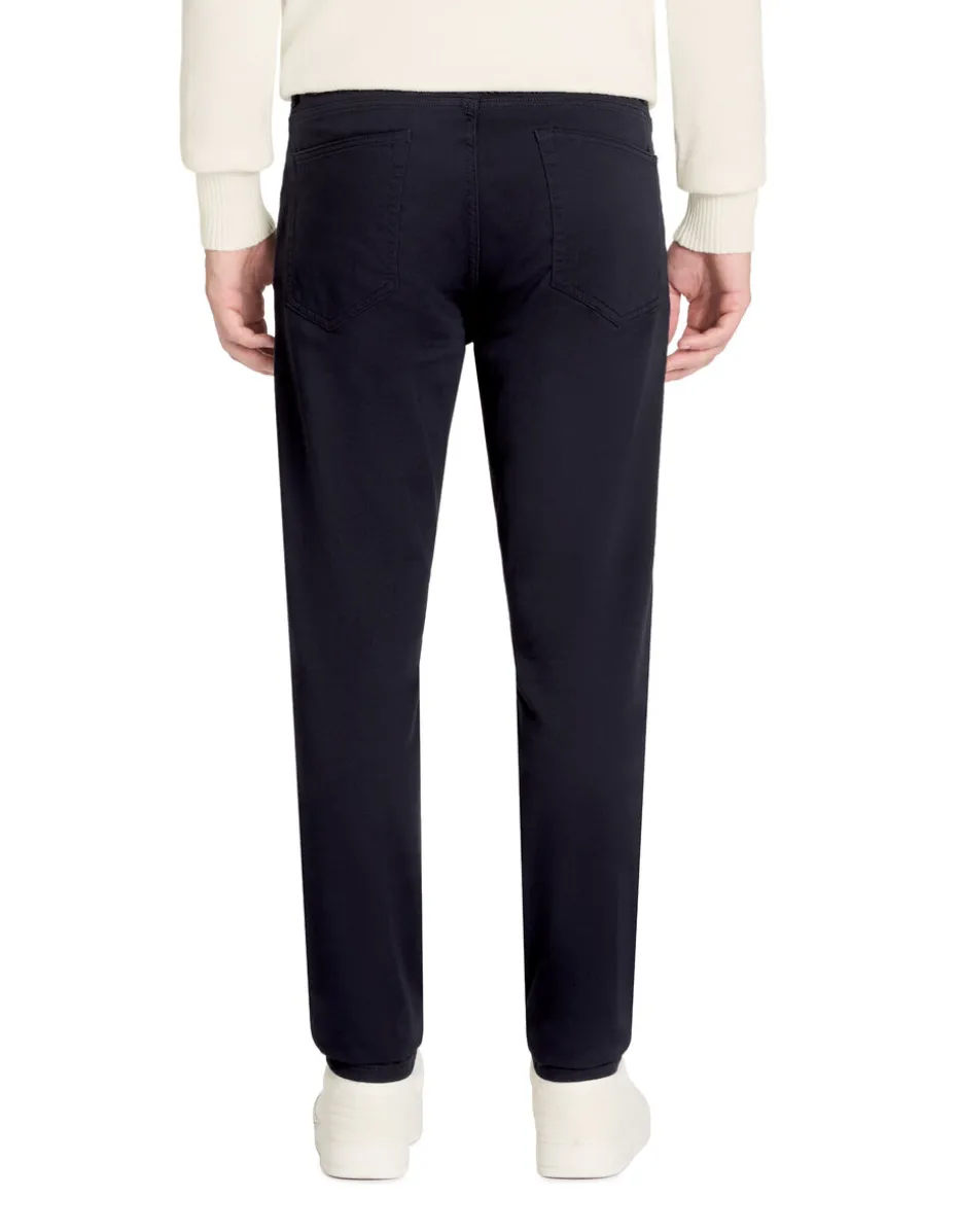Slim-fit broek - marineblauw