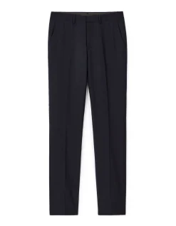 Slim-fit kostuumbroek - marineblauw