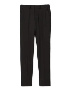 Slim-fit kostuumbroek - zwart