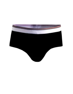 Slip effen - zwart