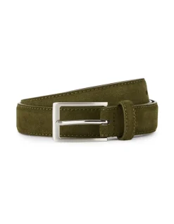 Suède riem - kaki