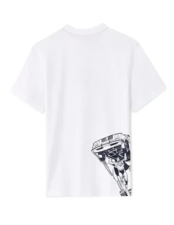 Superman - T-shirt wit en zwart