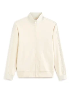 Sweater met rits - wit