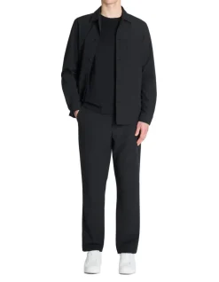 Technisch overshirt 1 zak - zwart