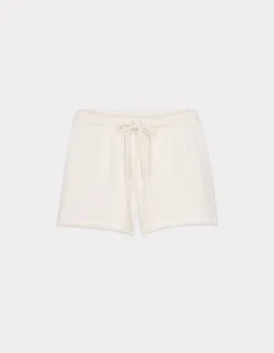 Terry shorts - ecru