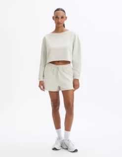 Terry shorts - groen