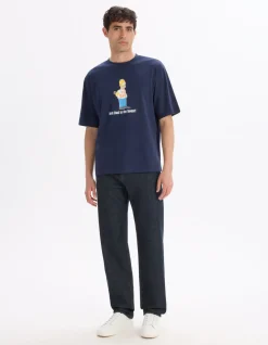 The Simpson - Marineblauw T-shirt
