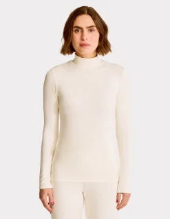 Thermisch coltrui t-shirt - ecru