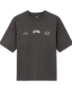 T-shirt oversize ronde hals 100% katoen - zwart
