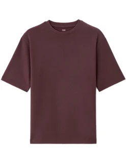 T-shirt oversize ronde hals - fig
