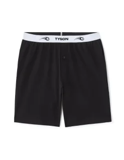 Tyson - Pyjamashort zwart