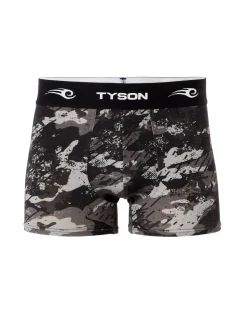 Tyson - Zwarte Boxer met camouflage