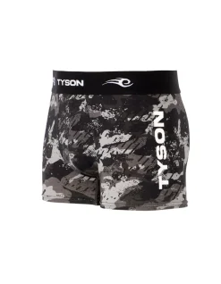 Tyson - Zwarte Boxer met camouflage