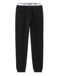 Tyson - Zwarte pyjamabroek