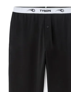 Tyson - Zwarte pyjamabroek