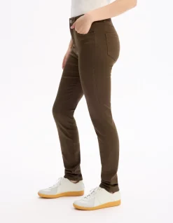 Ultrastretch slim fit broek - kaki