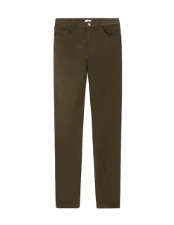 Ultrastretch slim fit broek - kaki